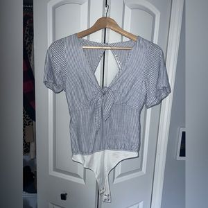 Abercrombie & Fitch | Striped bodysuit | Size: XS